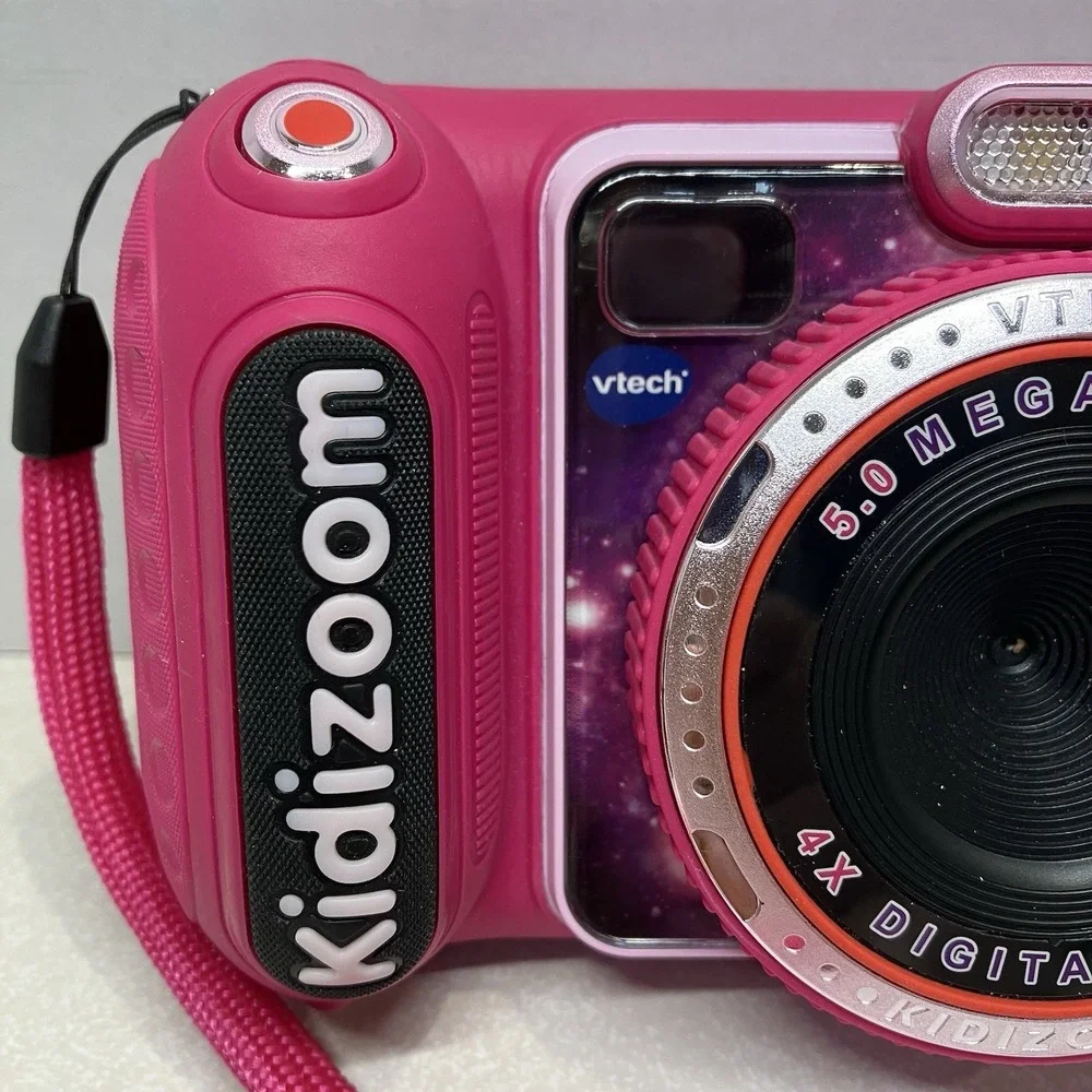 Vtech Kidizoom Deluxe Digital Selfie Camera Duo 5 Mega Pixel 4X Zoom Tested